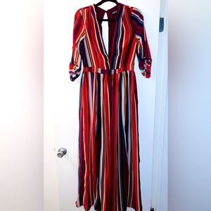 Fashion Nova V Cut Dress